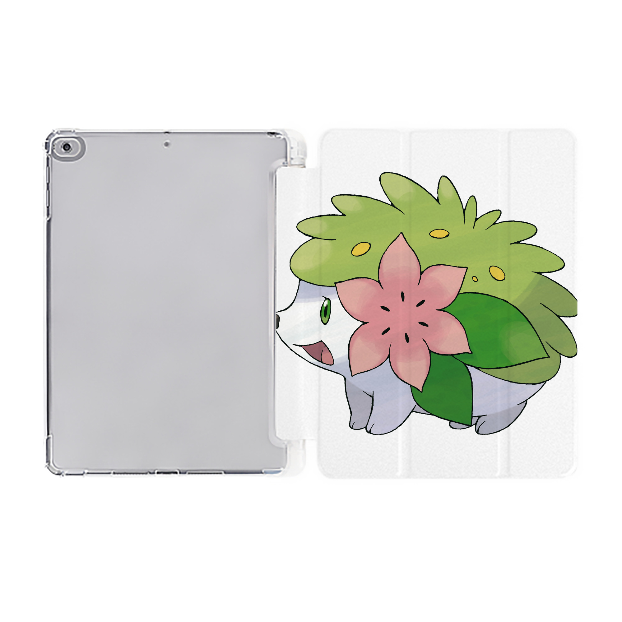 （画像用） ポケットモンスター Pokémon IPad ケース ペン収納付き 三つ折りスタンド PUレザー×シリコン 対応機種9.5/10.5/10.9インチ